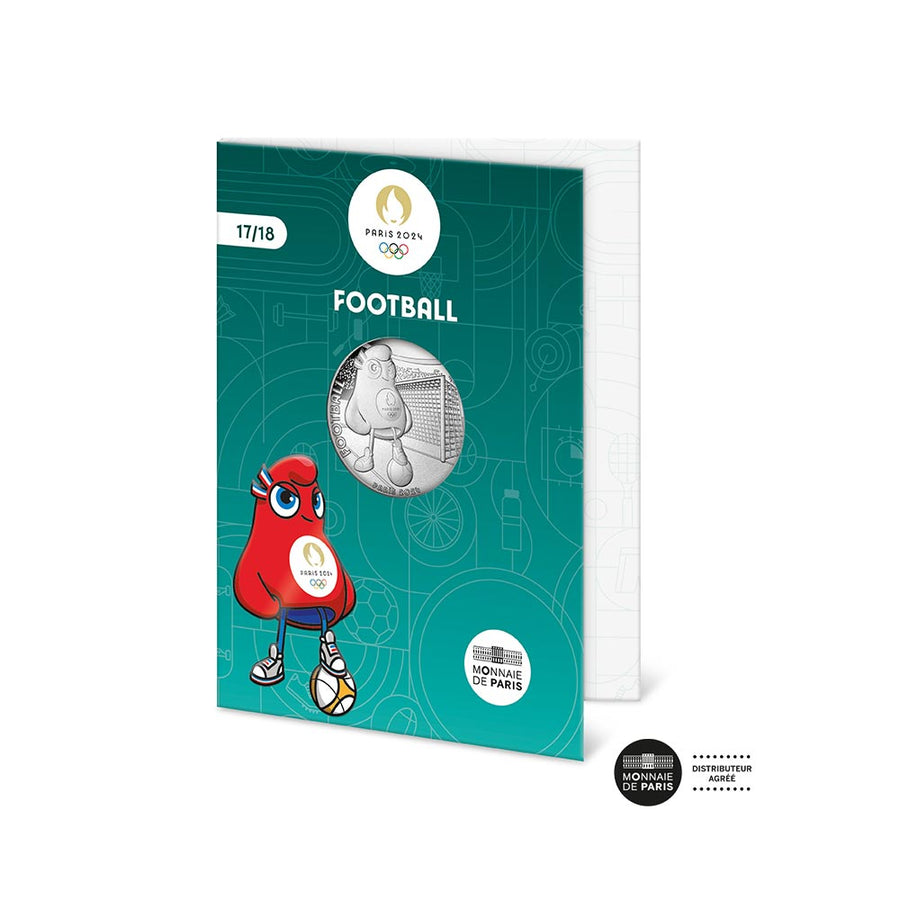 Paris 2024 Olympic Games - Football (17/18) - Currency of € 10 money - Wave 2