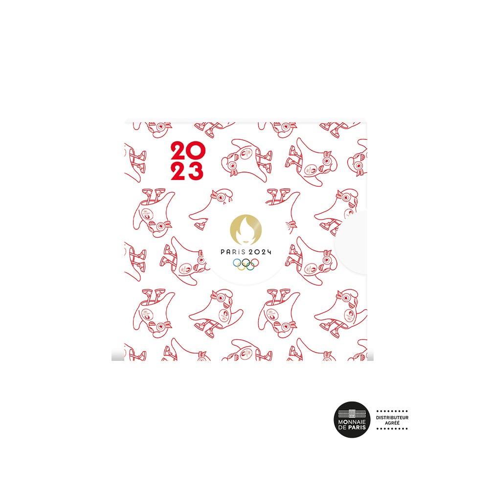 Paris Olympic Games 2024 - The Flag - Valuta di 250 € Gold - BU - Wave 1