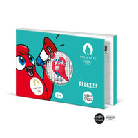 Paris Olympische Spiele 2024 - Go !!! (3/4) - Währung von 50 € Geld - Welle 2