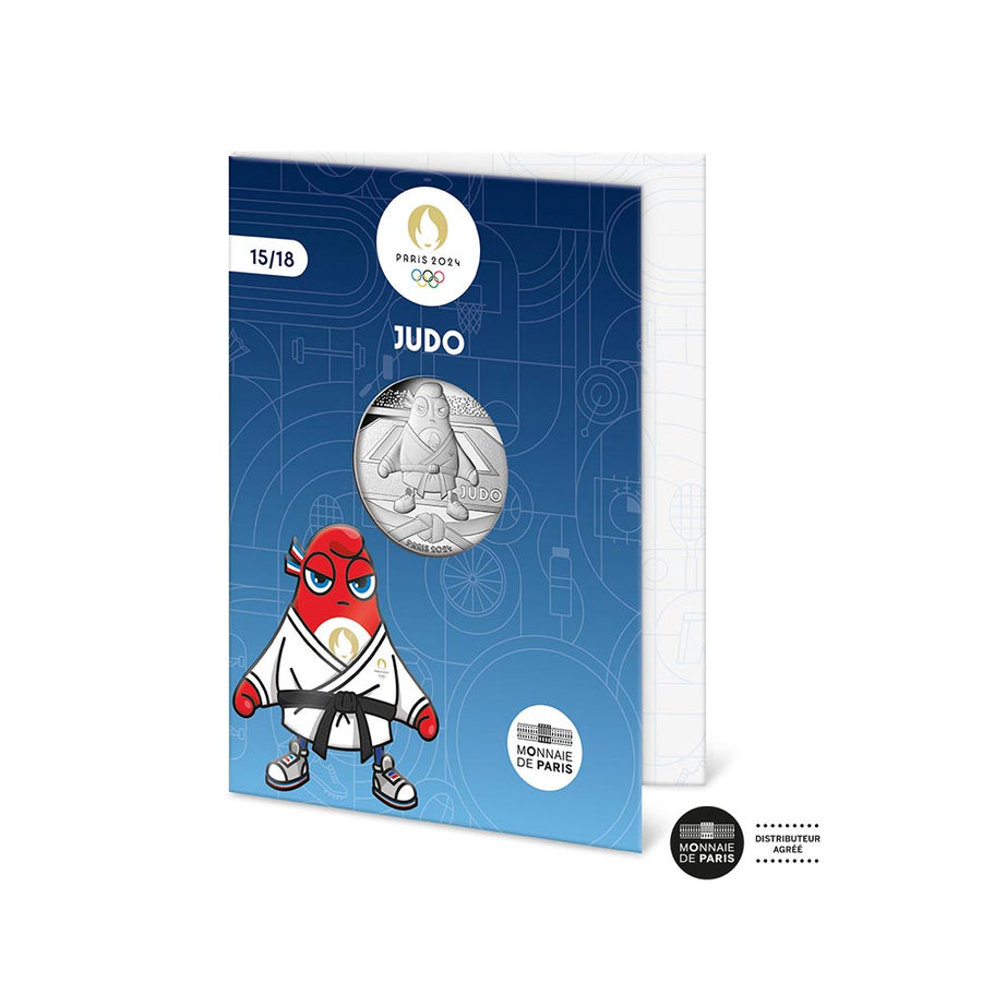 Jeux Olympiques de Paris 2024 - Le Judo (15/18) - Monnaie de 10€ Argent - Vague 2