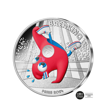 Pariser Olympischen Spiele 2024 - Tennis (11/18) - Währung von 10 € Geld - Welle 2