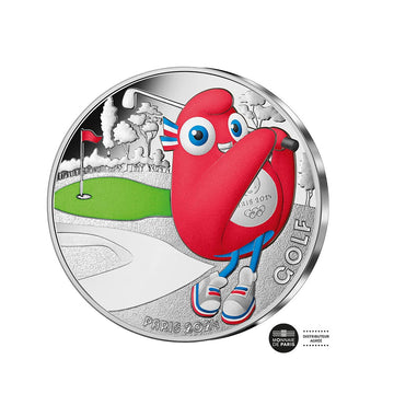 Jeux Olympiques de Paris 2024 - Le Golf (14/18) - Monnaie de 10€ Argent - Vague 2