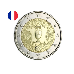 ⁣⁢France 2016 - 2 Euro Commemorative Coin - UEFA Euro 2016⁤⁣