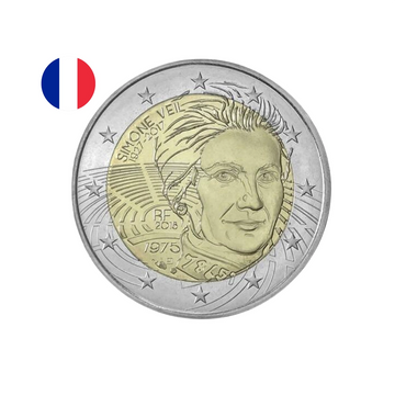 France 2018 - 2 Euro Commémorative - Simone Veil