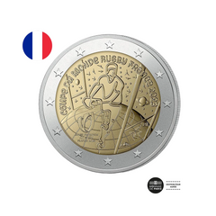 France 2023 - 2 Euro Commémorative - Coupe du monde de Rugby