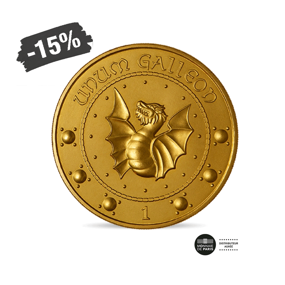 Harry Potter - Gallion - Mini-médaille