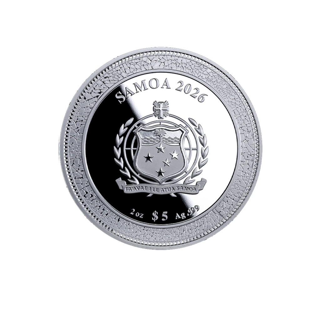 Antoni Gaudi - Monnaie de 5 Dollars - BE 2026