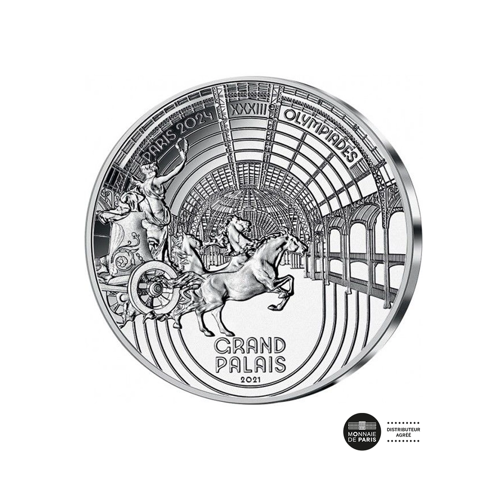 Héritage 2021 - Grand Palais - Monnaie de 10 Euros Argent - BE