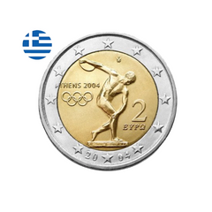 Grèce 2004 - 2 Euros Commémorative - Jeux Olympiques d'Athènes