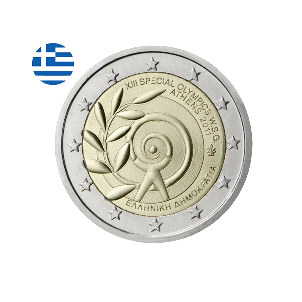 Grèce 2011 - 2 Euro Commémorative - JO Jeux spéciaux d'Athènes