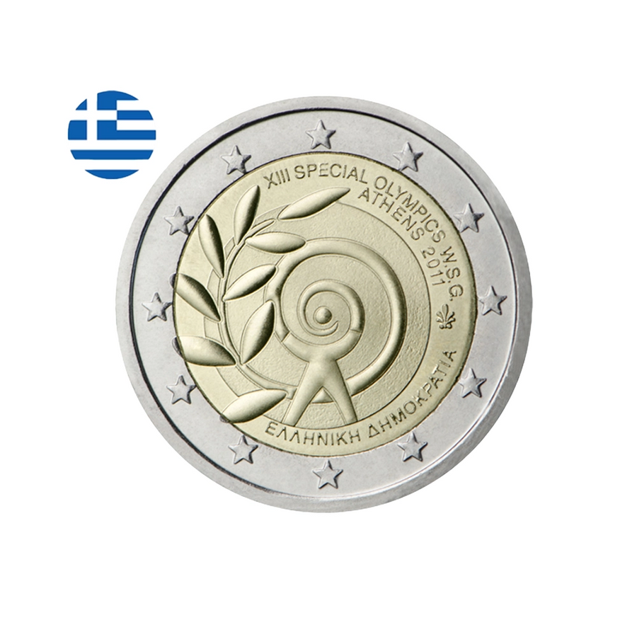 Grèce 2011 - 2 Euro Commémorative - JO Jeux spéciaux d'Athènes