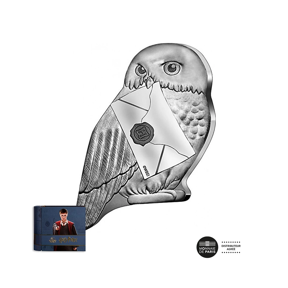 Harry Potter 2021 - Hedwige - Monnaie de 10 Euros Argent