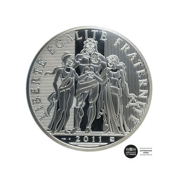 Hercule - Monnaie de 100€ Argent - 2011