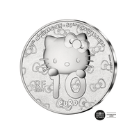 Hello Kitty - "Bonjour Paris" - Monnaie de 10€ Argent - BE 2024