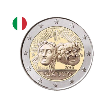 Italie 2016 - 2 Euro Commémorative - Plauto