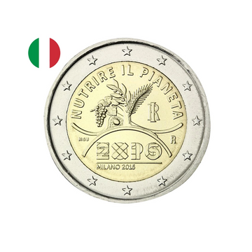 Italie 2015 - 2 Euro Commémorative - Exposition de Milan
