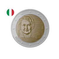 Italie 2020 - 2 Euro Commémorative - Maria Montessori