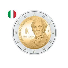 Italie 2023 - 2 Euros Commémorative - Alessandro Manzoni