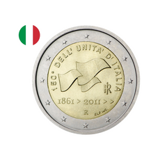 Italie 2011 - 2 Euros Commémorative - Unification italienne