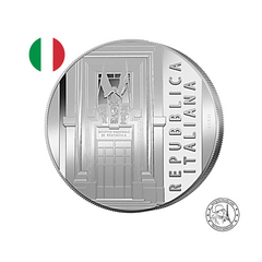 ⁣⁢Italië 2026 - 100-jarig jubileum van het Istituto Nazionale di Statistica - Zilveren munt van 5 euro - FdC⁤⁣