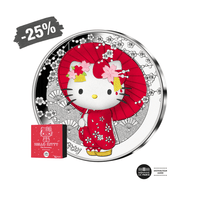 Hello Kitty - Version japonaise - Monnaie de 10€ Argent - BE 2024