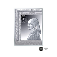 Chefs d'œuvres des musées 2021 - La Jeune Fille à la Perle - Monnaie de 10 Euros Argent - BE