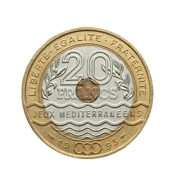 20 francs - Jeux Méditerranéens - France - 1993