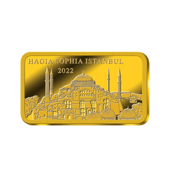 Lingot en Or - Istanbul - Basilique Sainte-Sophie