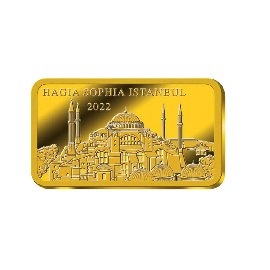 Lingot en Or - Istanbul - Basilique Sainte-Sophie