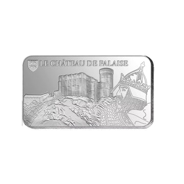 Lingot en Argent - Le château de Falaise
