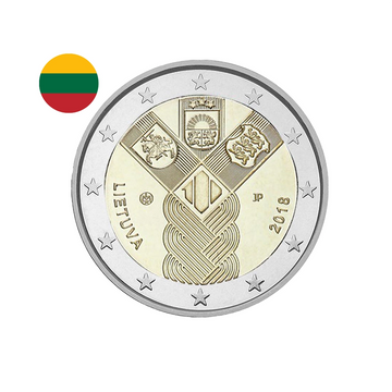 Lituanie 2018 - 2 Euro Commémorative - Indépendance des Pays baltes