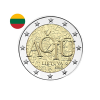 Lituanie 2015 - 2 Euro Commémorative - Langue lituanienne