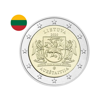 Lituanie 2020 - 2 Euro Commémorative - Aukštaitija