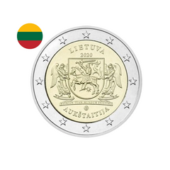 Lituanie 2020 - 2 Euros Commémorative - Aukštaitija