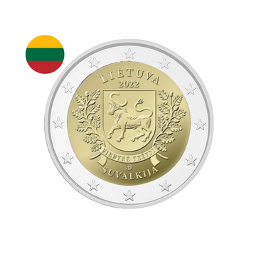 Lituanie 2022 - 2 Euro Commémorative - Région éthnographique de Suvalkija