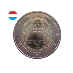 Luxembourg 2007 - 2 Euros Commémorative - Anniversaire du Traité de Rome