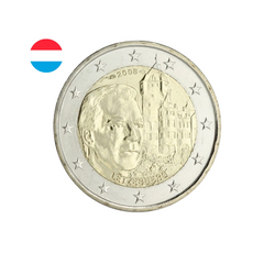 ⁣⁢Luxembourg 2008 - 2 Euro Commemorative Coin - Colmar-Berg Castle⁤⁣