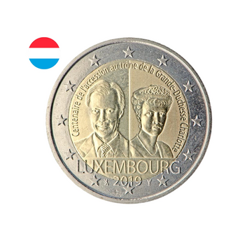 Luxembourg 2019 - 2 Euro Commémorative - Grande-Duchesse Charlotte