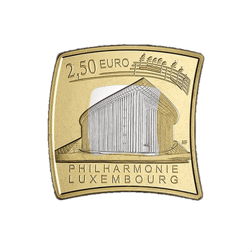 Luxembourg 2025 - 2,5 Euro Commémorative - Philharmonie - BE