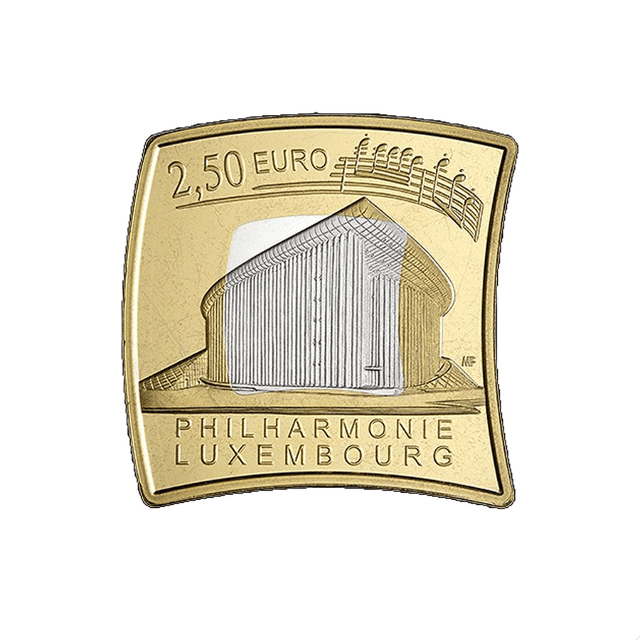 Luxembourg 2025 - 2,5 Euro Commémorative - Philharmonie - BE
