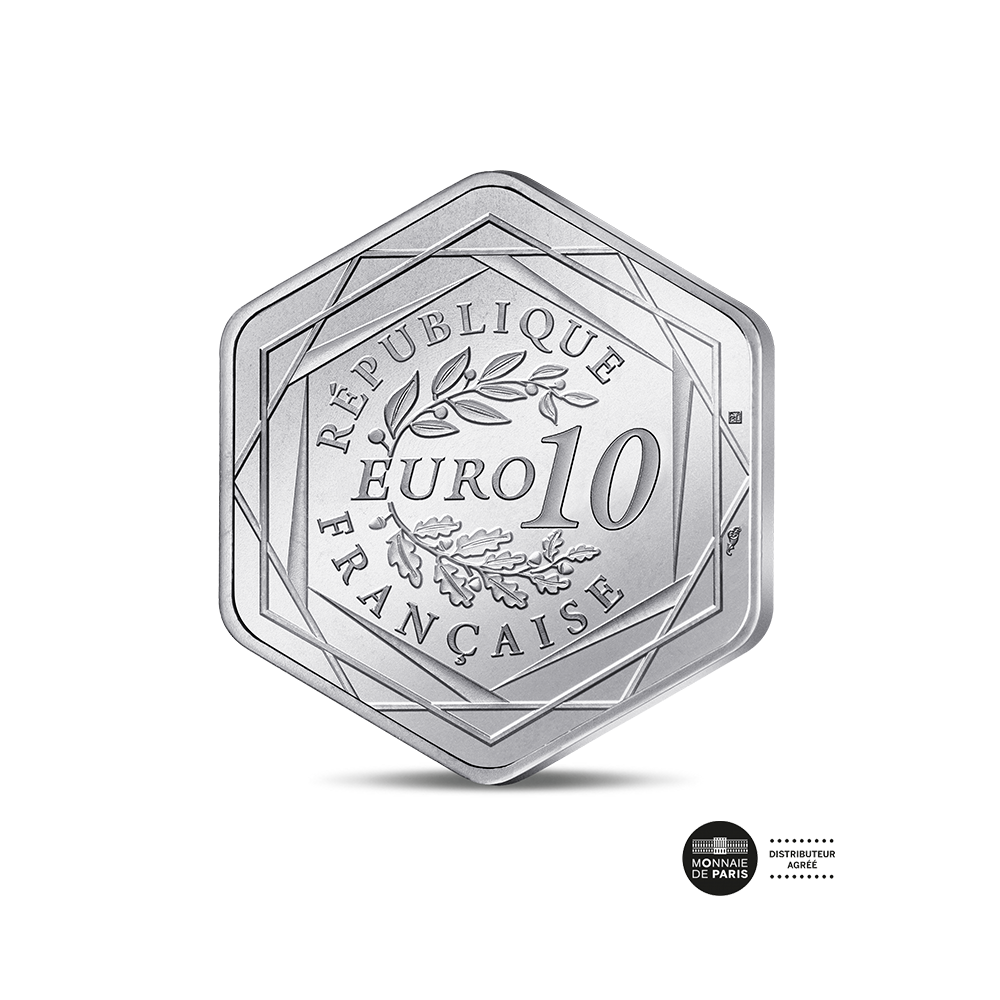 Les Régions 2026 - Lot de 3 Monnaies de 10 Euros Argent Hexagonal