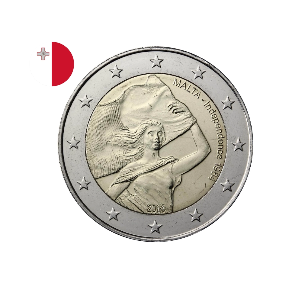 Malte 2014 - 2 Euro Commémorative - Indépendance