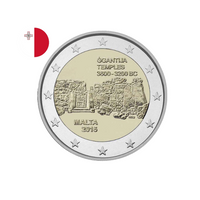 Malte 2016 - 2 Euro Commémorative - Temples de Ggantija
