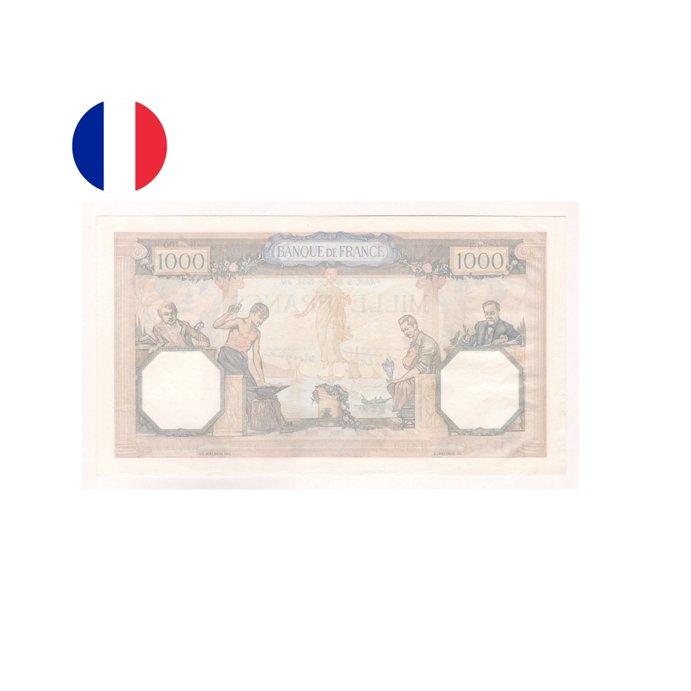 France - Billet 1000 Francs - Cérès et Mercure - 1927-1937