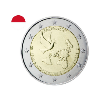 Monaco 2013 - 2 Euro Commémorative - Admission à l'ONU