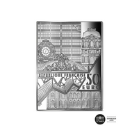 Chefs-d'œuvre des musées 2022 - Le Bassin aux Nymphéas - Monnaie de 50 Euros Argent - BE