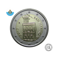 Saint-Marin 2013 - 2 Euros Commémorative - Palais de Gouvernement (Copie)