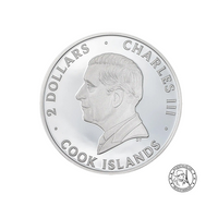 World Landmarks - Mont Rushmore - Monnaie de 2 Dollar Argent - BE 2026