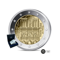 Notre-Dame de Paris - Monnaie de 2 Euro Commémorative - BE 2025