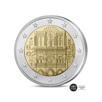France 2025 - 2 Euro commémorative - Notre-Dame de Paris